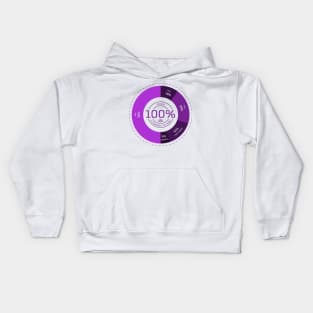 Remember The Name - Purple Kids Hoodie